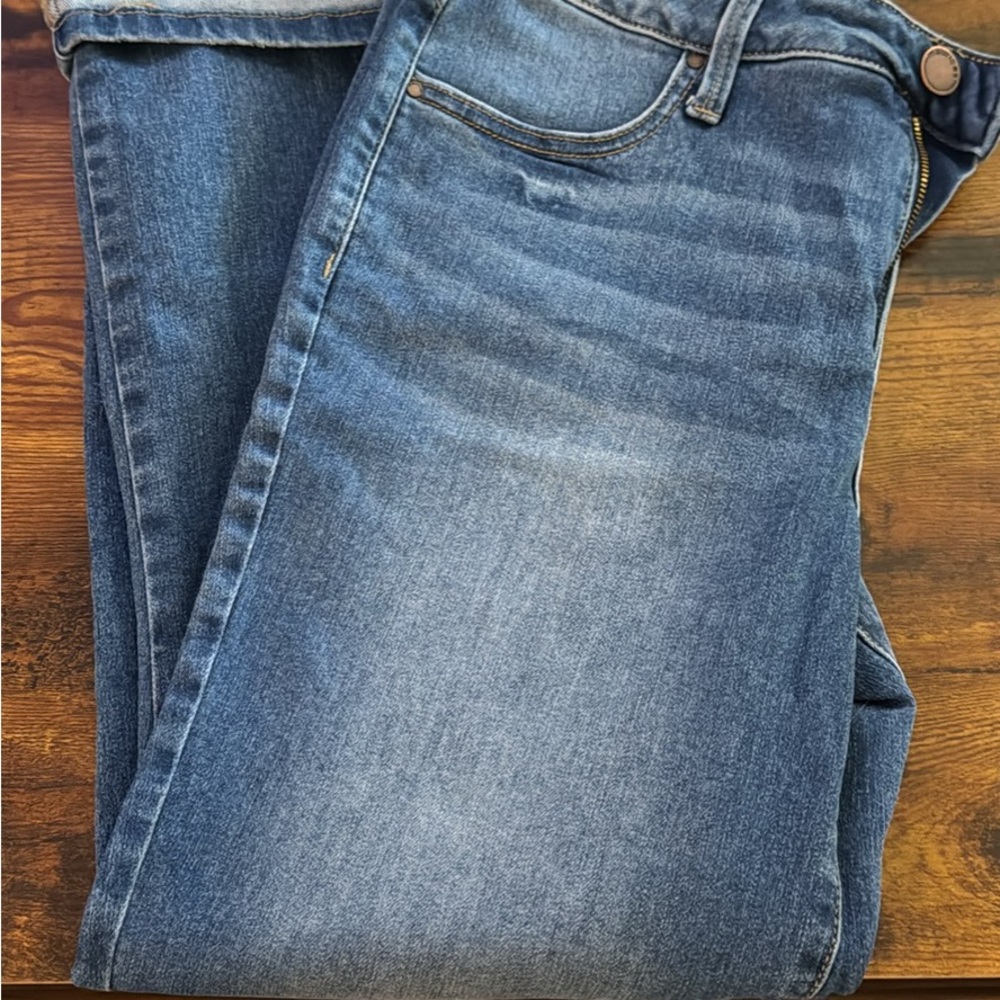 Maurices Dark Blue Ankle Jeans